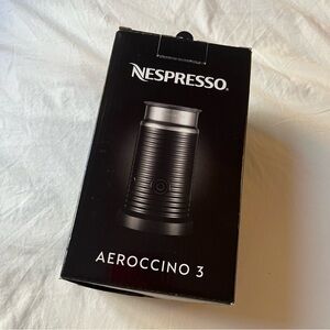 Brand New Nespresso Aeroccino 3 Electric Milk Frother